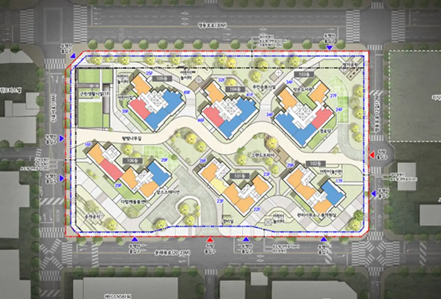 양평동 신동아아파트 재건축정비사업 위치도 (출처=서울시)
