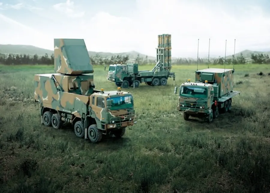 지대공 요격체계 '천궁 II'. 방위사업청 제공