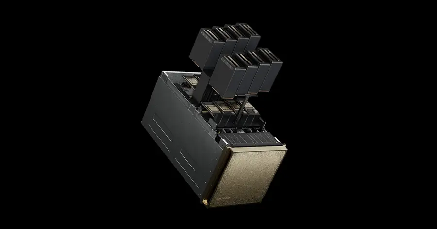 B200 반도체 (출처 = 엔비디아 홈페이지)