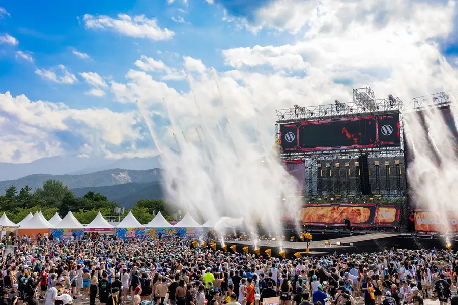  ‘워터밤 속초 2025’ 현장 사진. (사진=한화호텔앤드리조트)