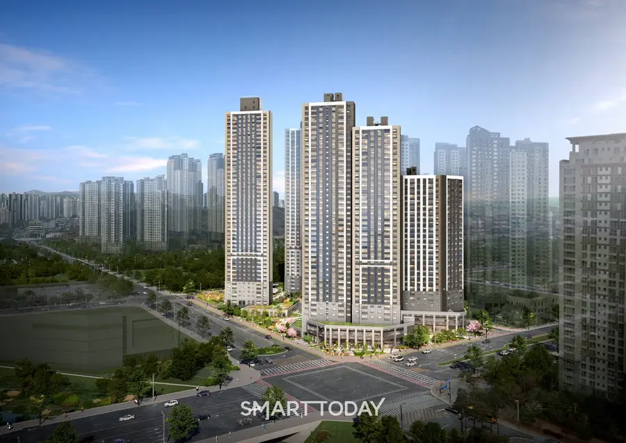 e편한세상 동탄역 어반원 투시도 