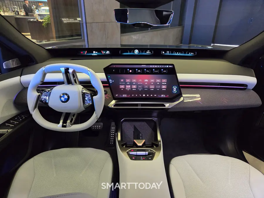 더 뉴 BMW iX3 내부 모습. 사진=박재형 기자