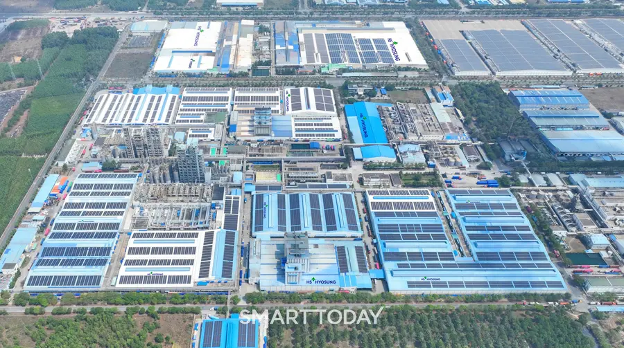 HS효성첨단소재 베트남법인 공장 전경