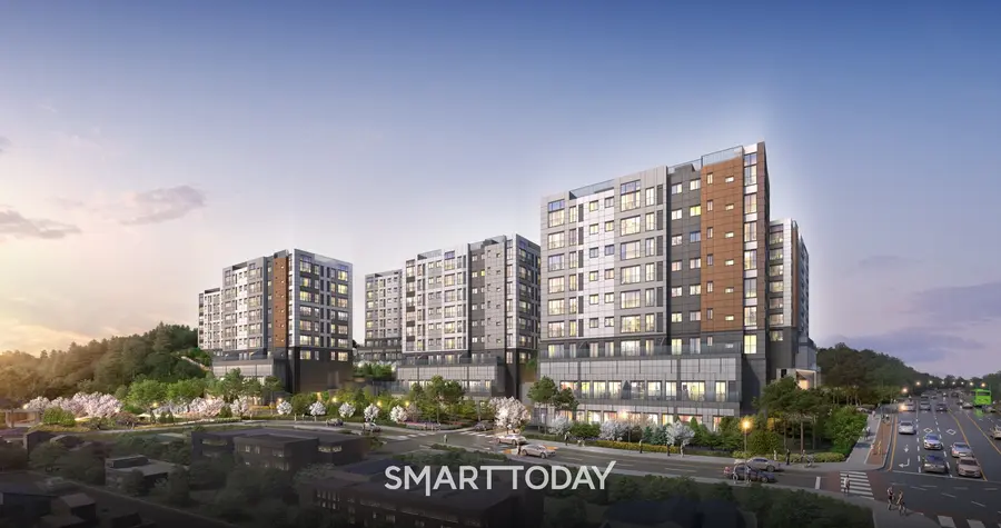 '용인 플랫폼시티 라온프라이빗 아르디에' 투시도