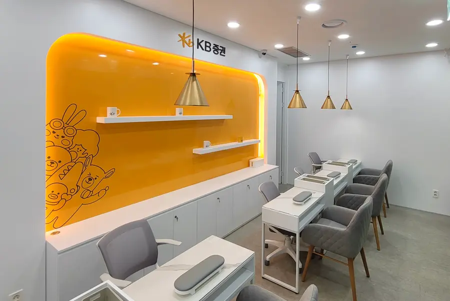 SRT 동탄역 지하 4층에 개소한 섬섬옥수 3호점의 모습