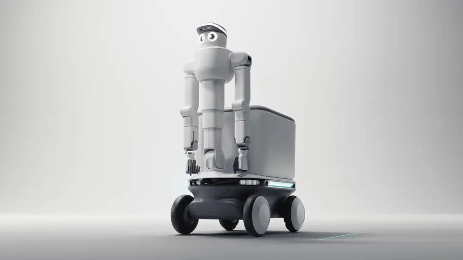 뉴빌리티 하이브리드 휴머노이드 '빌리'의 모습. 뉴빌리티 제공