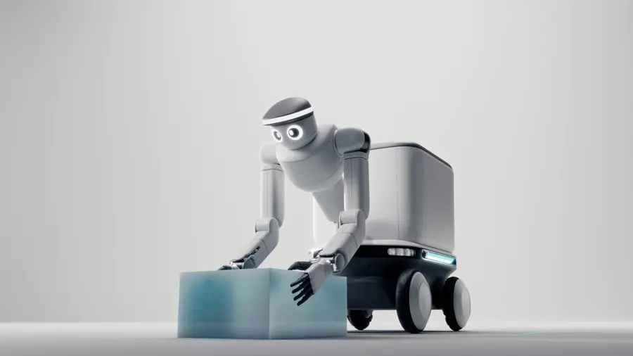 뉴빌리티 하이브리드 휴머노이드 '빌리'의 모습. 뉴빌리티 제공