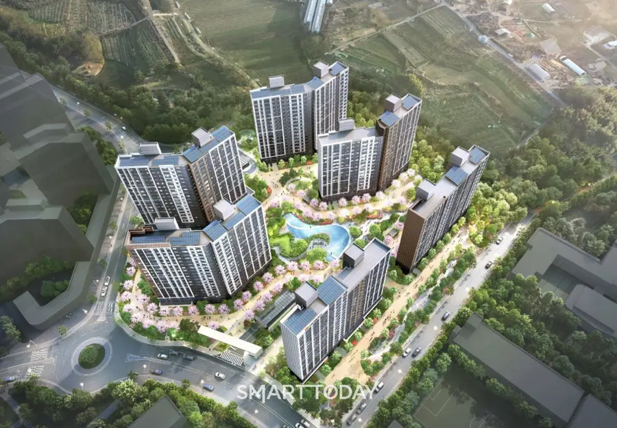 첨단3지구 A8블록 ‘호반써밋 첨단3지구’ 조감도 