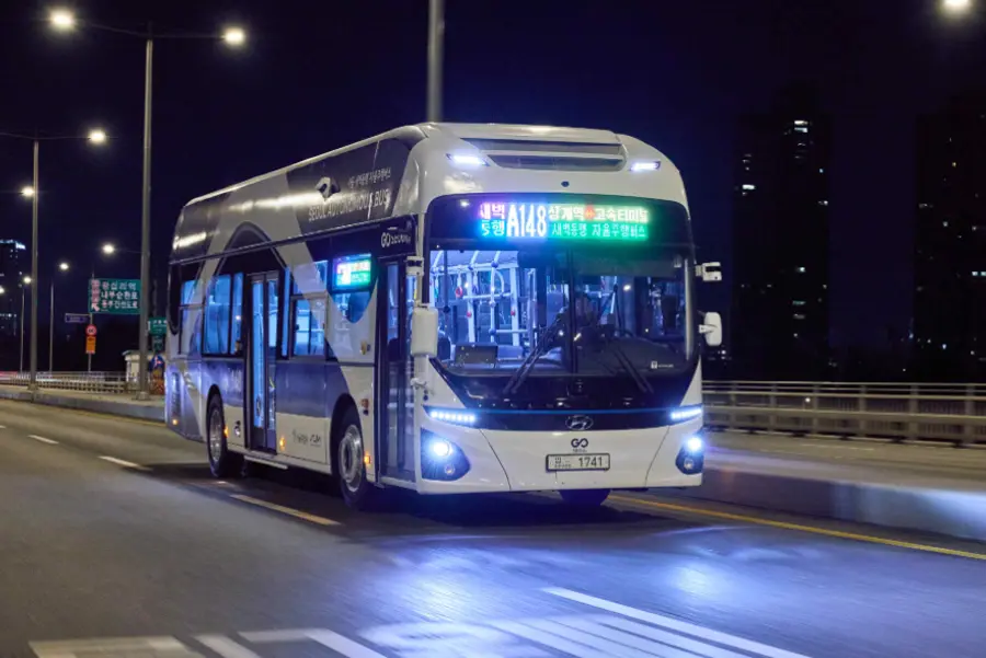 A148번 버스 사진. 서울시 제공