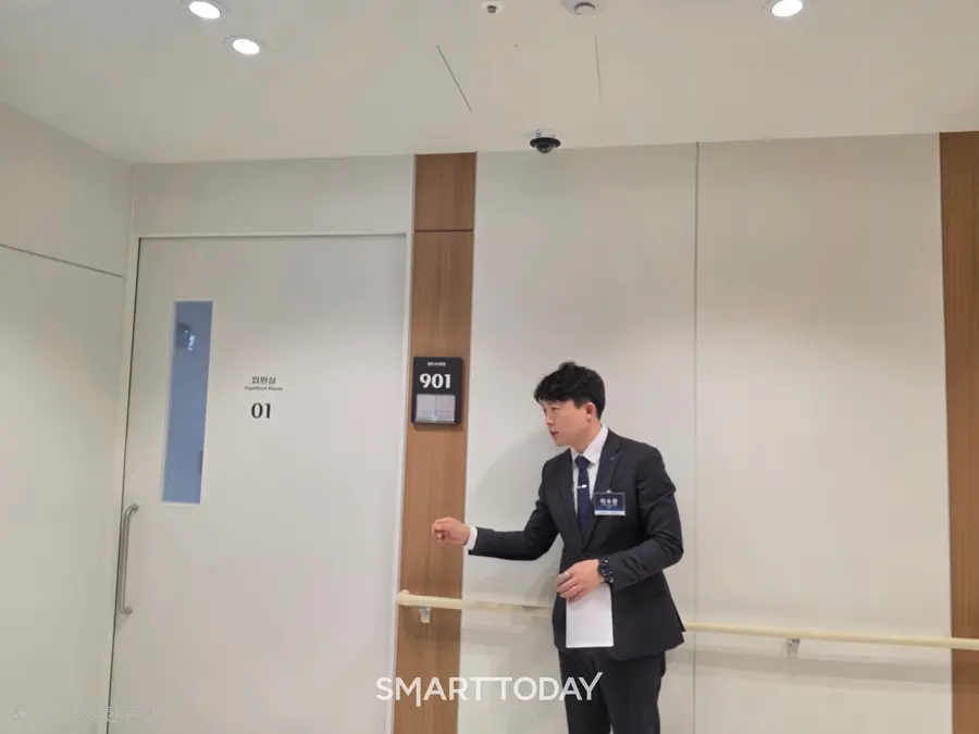 씨어스와 동탄시티병원 미디어 투어 현장