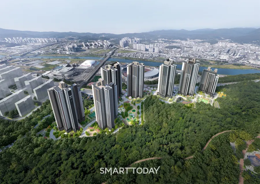 경기광주역 롯데캐슬 시그니처 1단지 주경 조감도 (사진=롯데건설)