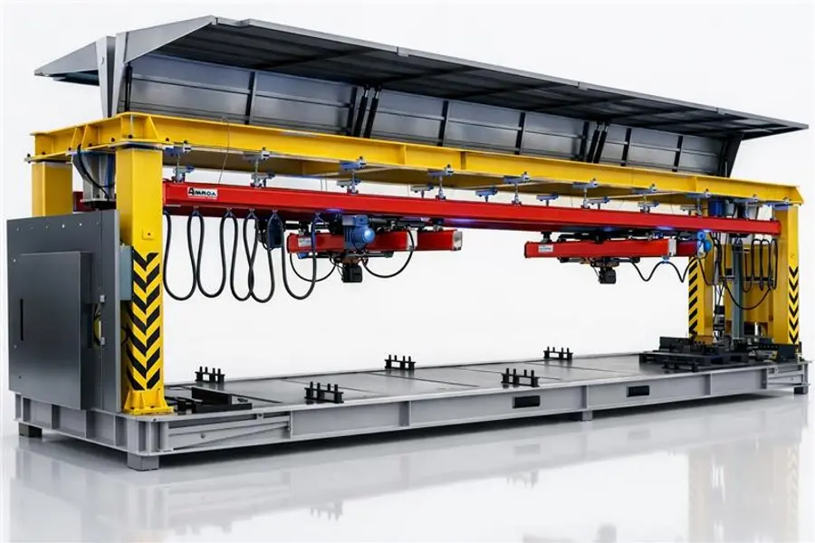 물류 효율 및 공간 활용도 제고를 실현한 이노블록 ‘이동식 조립장(샵장)’