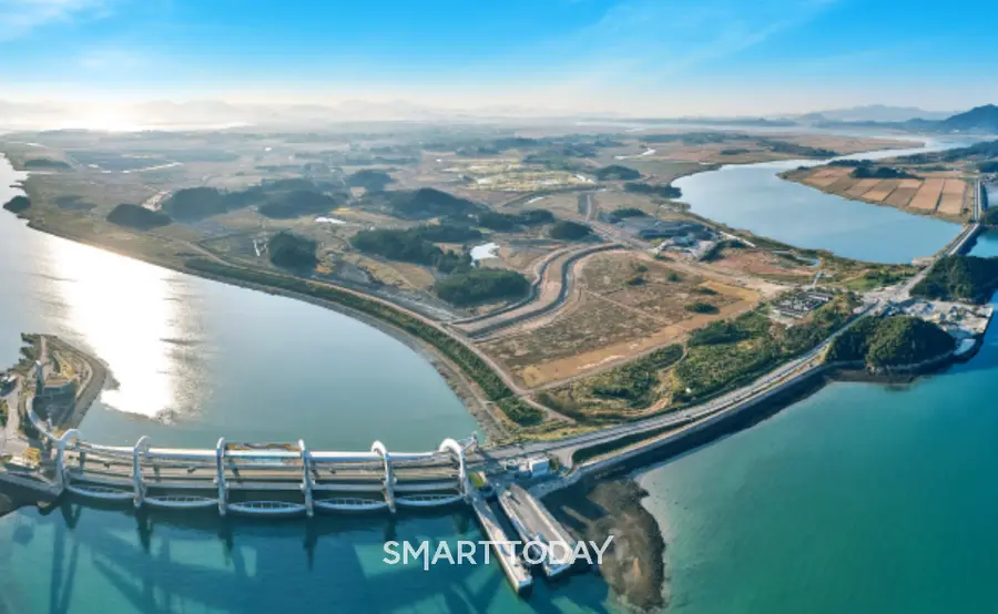 전남 서부권 소재 솔라시도 전경. 출처=BS