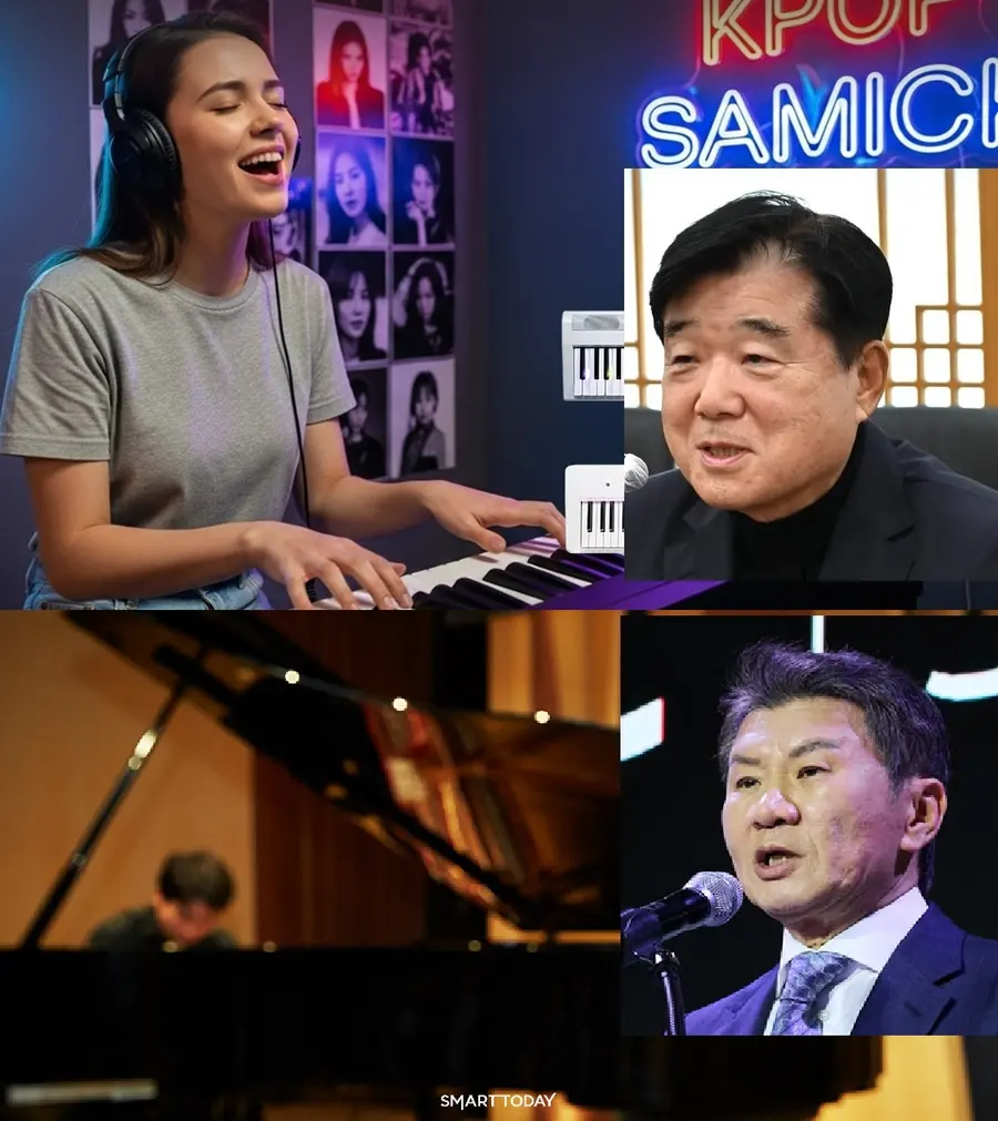 *삼익악기 김종섭 회장(사진 위)과 아이파크영창 정몽규 회장의 경영 리더십 차이가 IB업계의 입방아에 새삼 오르내리고 있다.