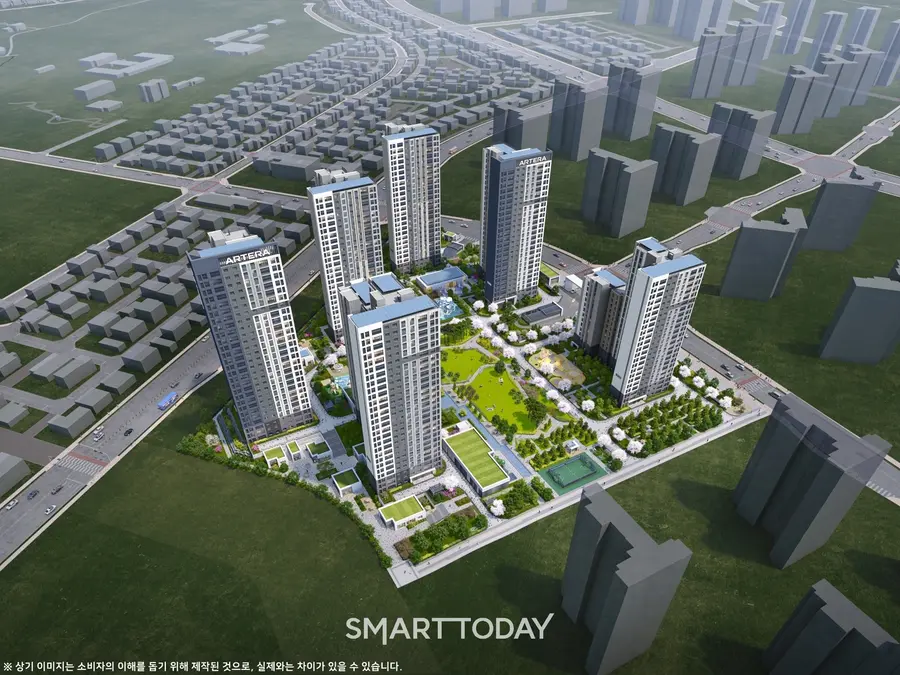 고덕신도시 아테라 조감도 (사진=금호건설)
