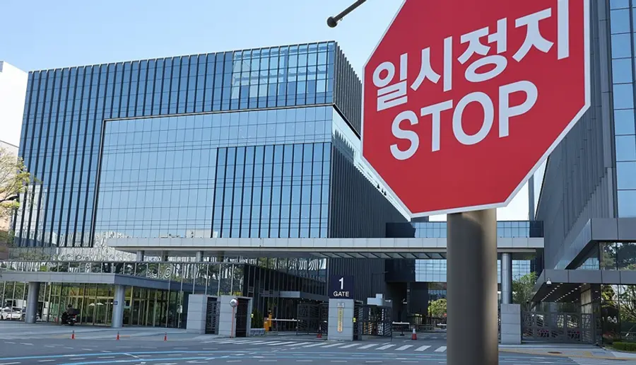 인천 연수구 삼성바이오로직스 공장 앞. 출처=연합뉴스