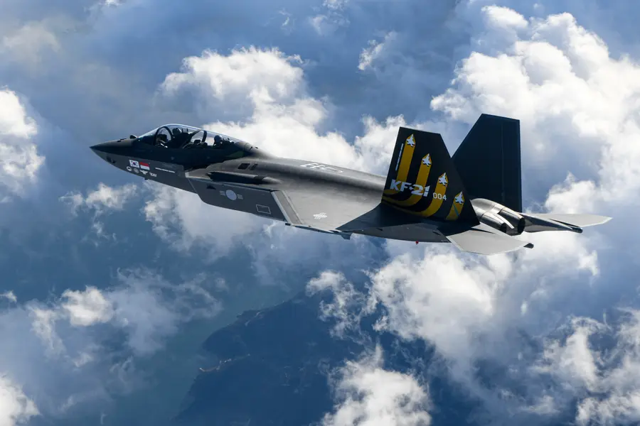 KF-21의 모습. KAI 홈페이지