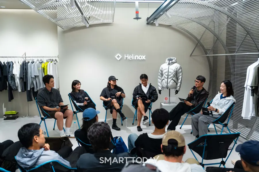 코오롱인더스트리 FnC부문 헬리녹스 웨어가 스타필드 코엑스몰점에서 ‘수상한 토크 2026’를 진행했다. (사진=코오롱FnC)