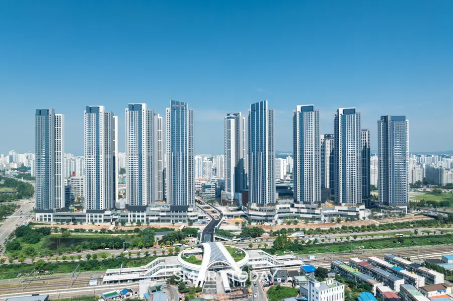 힐스테이트 더 운정 전경 (사진=현대건설)