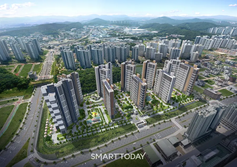 오산 세교 우미린 포레아시티 조감도. (사진=우미건설)