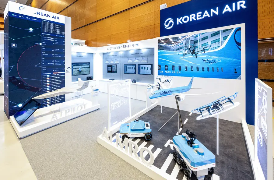 ‘2026 국토교통기술대전’ 대한항공 부스 전경. 대한항공 제공