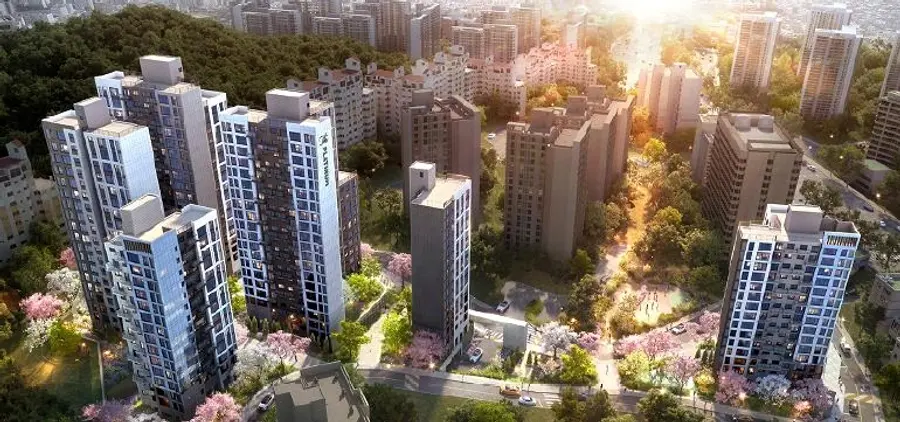 서울 마포 창전동 가로주택정비사업 조감도. 출처=쌍용건설