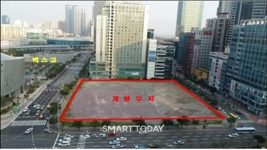 부산 해운대 세가사미 개발 부시 (사진=연합뉴스)