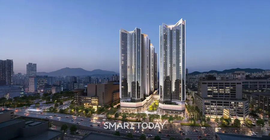 상동역 롯데캐슬 조감도 (사진=롯데건설)