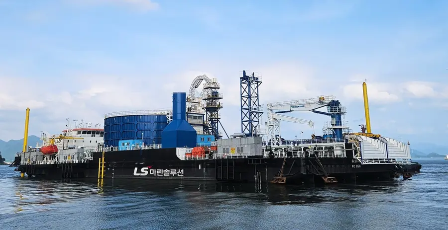 LS마린솔루션 해저케이블 포설선 GL2030. 회사 제공