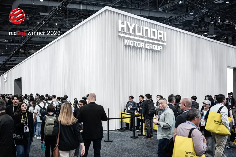 '2026 레드 닷 어워드' 본상 현대자동차 'CES 2026'. 현대자동차그룹