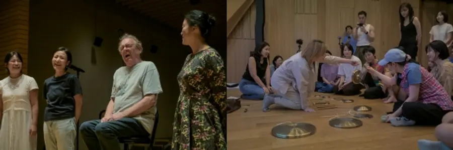 ‘In the Middle Voice: 다섯 개의 움직임’ 합창하기, 듣기 세션(사진2 제공: 리움미술관)