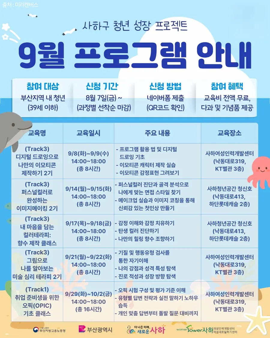 사진 : 사하여성인력개발센터