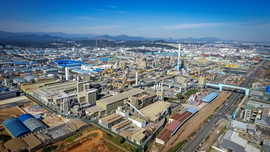 고려아연 온산제련소 전경