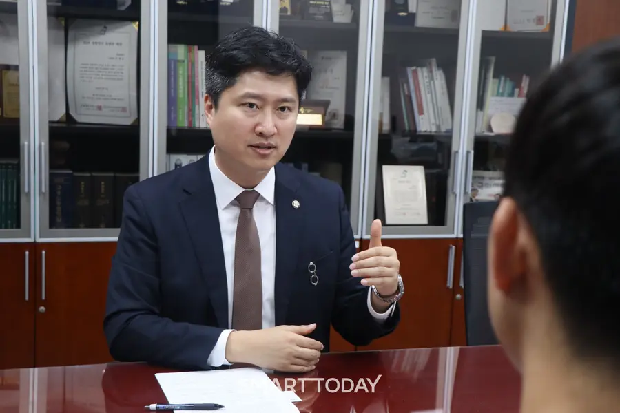 우재준 의원이 노란봉투법에 관해 이야기하는 모습. 우재준 의원실 제공
