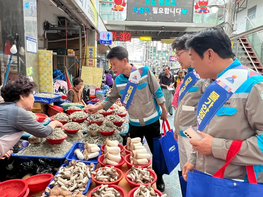 삼표시멘트, 추석맞이 훈훈한 ‘장보기’ 나들이