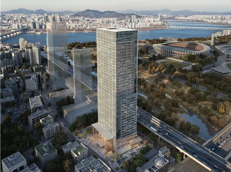 서울 강남구 삼성동 옛 한국감정원 부지 개발계획(안) 조감도. 서울시 제공