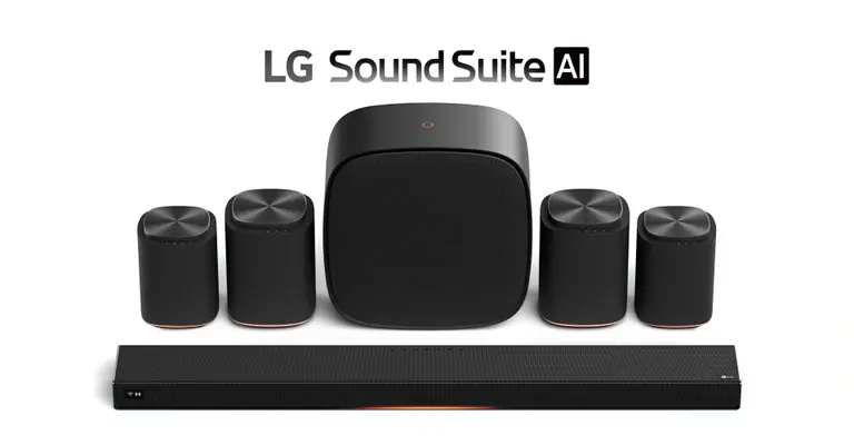 LG전자가 어떤 공간에서도 최적화된 사운드를 구현하는 'LG 사운드 스위트(LG Sound Suite)'를 공개한다. (제공 LG전자)